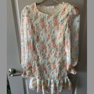 Long Sleeve, Midi Dress